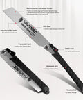 Foldable 9 Inch Kataba Pull Saw with 17 TPI SK5 Steel blade, ergonomic grip, and safety lock visible.