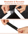 Hands showing peel and stick application of Two Pack 36 By 60 Inch Oil Spill Mat For Driveway And Garage Floor, Easy To Cut