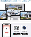 Remote access via XMeye on devices with 16 Channel Dope 5 In 1 Hybrid DVR Recorder With AI Human Detection 3K Lite Clarity H265 Plus
