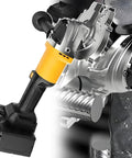 Brushless Cordless Rebar Cutter Spark-Free For Steel Bars And Iron Pipes Cold Cutting Saw Tool detail view showcasing motor and blade.
