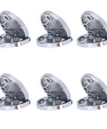 6 Pcs Zinc Alloy Flip Door Hinges 90 Degree Folding Butt Hinges For Table Desk Wardrobe Durable Hardware