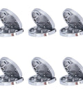 Zinc Alloy Flip Hinge 6 Pack 46 x 29mm 3.8mm Thick 90 Degree Folding Butt Hinge set for furniture hardware projects