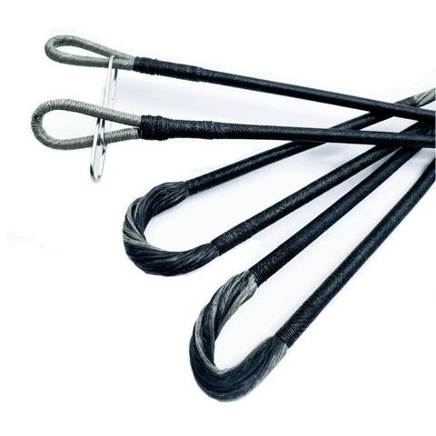 Replacement Bowstring Set For Centerpoint Sniper Elite 370 Crossbow - High Performance Strings And Cables Made From Premium Rhino HMPE Material