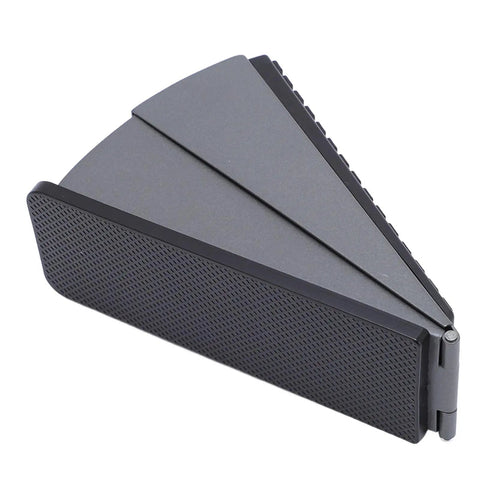 Heavy Duty Stainless Steel Spring Door Stop for Home and Office, Adjustable 20 to 60 mm, no drill installation, side view