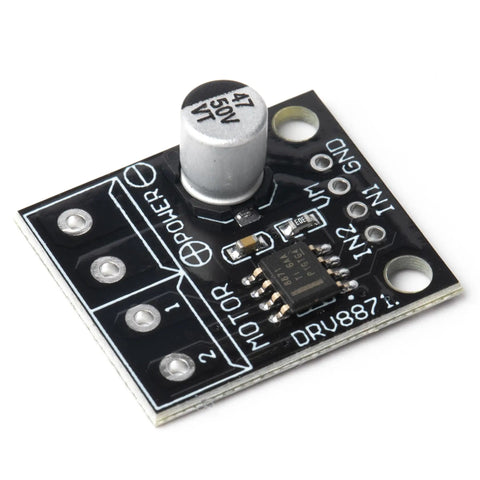 Top view of a DRV8871-based H-bridge motor driver module from a 4 Pack Brushed DC Motor Driver Module With PWM Control H Bridge For Brushed Motors