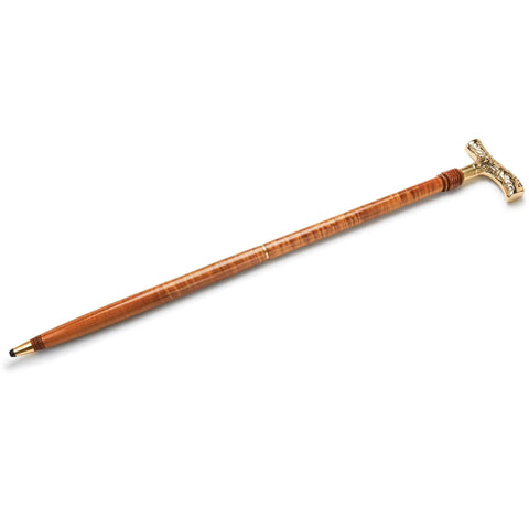 Top Shelf Large Filigree Cane Handle Crafted From Heavy Duty Solid Brass Featuring A Slick Interchangeable Grip Layout Designed To Level Up Your Favorite Woodworking Chisels And Shop Gear Fast
