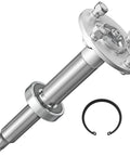 Heavy Duty Golf Cart Rear Axle Shaft Assembly Replacement For Yamaha G29 Electric Models 2007 To 2014 Driver Side Short Axle Kit with circlip.