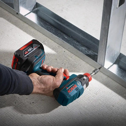 Impact Tough Quick Change Bit Holder For 2 Inch Bits Built To Last With Secure Fit Heat Treated Durability High Visibility Sleeve