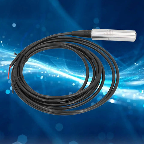 Liquid Level Transmitter Water Sensor With 4 To 20 mA Output 12 To 36 V DC Power Supply T3000 Accurate Depth Measurement 0 To 3 Meters For Chemical Industry Power Plants And Water Supply Systems, cable probe