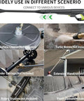 Various attachments for 4500 PSI Pressure Washer With 4 Quick Connect Nozzles Inlet Hose And Filter And Foam Cannon For Cars Fences Driveways Patios And Home Cleaning This Beast Delivers Serious Cleaning Power Without Wasting Water