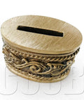 Bronze Hand Cast Knife Guard Bolster And Pommel Set For Custom Knife Making Handles DIY Kit close-up
