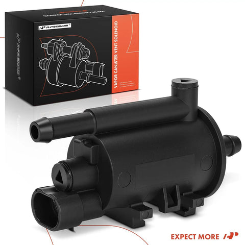 Direct Fit Vapor Canister Purge Solenoid Valve Replacement For Hyundai Sonata Santa Fe Tucson Genesis Coupe Kia Optima shown front view