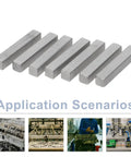 Stainless Steel Parallel Drive Key Stock 20 Pcs Rectangular Shaft Pins for machine shafts and engine repairs