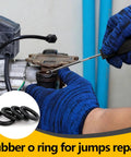 All In One 826 Piece O Ring Kit With SAE And Metric Sizes 70A Durometer O Rings used for repair with pick tool
