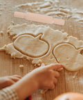 4 Piece Plasticine Rolling Pin Set With Wooden Handles For Dough, Embossing And Bakeware, Kid Friendly Rolling Sticks in use