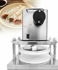 Heavy Duty Electric Pizza Dough Press Machine stainless steel design with smooth pressing mechanism for perfect flatbreads.
