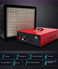 Heavy Duty 365Nm Led Uv Curing Lamp With Power Regulation And Cold Light Output Straight Up Plug And Play Operation for resin curing.