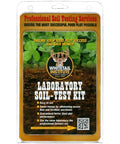 Package of Laboratory Soil-Test Kit with Whitetail Institute logo and instructions. Soil Test Kit For Food Plots Pack Of 12 Easy Lab Test Kit With Mail Or Email Results In One Week All In One Kit To Dial In Soil And Save On Fertilizer And Lime For Hunters