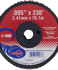 Vortex Trimmer Line 0.095 Inch By 230 Feet Spool Black Heavy Duty Replacement For Lawn Trimmers Delivers Smooth Cut, Long Lasting Balance, Easy Feed, Professional Grade. Black nylon trimmer line spool, 0.095 in x 230 ft
