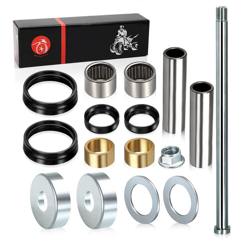 Raptor 700 Swingarm Bearings, Seal, and Pivot Shaft Kit for YFM700R Raptor 700 2006 2024 with metal and rubber components