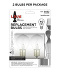 40 Watt Replacement Lamp Bulbs For Lava Lamps 16.3 Inch And 17 Inch Models, 2 Pack Clear Glass Bulbs packaging