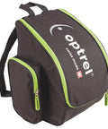 Welding Helmet Backpack With Two Side Pockets And Shade 14 Compatible Green Gear Bag For All Welders Built Tough Ready To Roll Helmet Case For Tools And Accessories, showing Optrel branding.