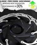 Centerlock 160mm Bike Disc Brake Rotor For Mountain And Road Bikes Beefy Center Lock Rotor With Alloy And Steel Build