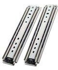 Upgrade Your Workshop Fast With These Badass 3 Section Full Extension Drawer Slides Side Mounted Ball Bearing Hardware side view showing smooth guide design.