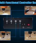 NEMA 23 CNC Motor Upgrade multi-functional controller box for precise control and enhanced torque in milling and woodworking projects.