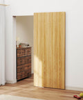 Hidden Barn Door Hardware Kit With 48 Inch Track System Heavy Duty Quiet Roll Interior Door Track Kit Fits One And A Quarter Inch To One And Three Quarter Inch Thick Doors And Supports Up To 176 Pounds installed view
