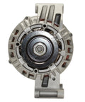 Front view of a Remanufactured Car Alternator 334-2857 With High Temp Bearings And Double Lip Seals, visible cooling vents.