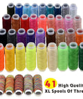 Ultimate Sewing Kit With 200 Premium Supplies And 41 XL Thread Spools For Travelers Beginners And DIY Fans Ideal For Emergency Repairs