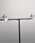Real Deal Heavy Duty Two Door Reach In Freezer 47 Cubic Feet Capacity Built Tough Stainless Steel Body key lock detail