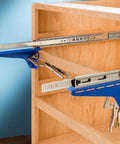 Drawer Slide Installation Jig And Brackets For Cabinets Universal Side Mount And Ball Bearing Slides Pro Grade Setup Tool