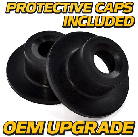 Adjustable Steering Drag Link Set LH RH For Lawn Tractors And Mowers, includes protective caps