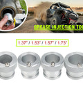 4 Piece Wheel Bearing Greaser Tools Set Compatible With Ranger 800 900 XP1000 And UTVs And ATVs Polaris Can Am Maverick X3 Bearings Display
