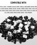 Engine Under Cover Clips And Fender Push Pin Rivets Kit 101 Pcs For Toyota And Lexus Camry Corolla with retainer clips and grommets