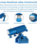 Three-Axis Blade Light Duty Workshop Knife Vise Tool With 360-Degree Swivel Base highlighting aluminum alloy construction