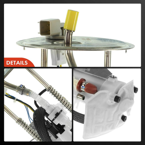Electric Fuel Pump Assembly With Sending Unit For Ford Mustang 2005 Left Side Compatible With 4.0L V6 And 4.6L V8 Gas Engines