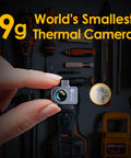 Pocket Sized Android Thermal Imager With Macro Lens P2 Pro Infrared Camera 512x384 Resolution 15x Zoom in hand, world's smallest