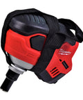 12V Cordless Palm Nailer Bare Tool With 2.2 Ft-Lbs Impact Power, 2700 BPM, Magnetic 6D-16D Collet, black and red design