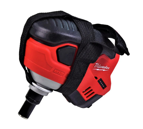 12V Cordless Palm Nailer Bare Tool With 2.2 Ft-Lbs Impact Power, 2700 BPM, Magnetic 6D-16D Collet, black and red design