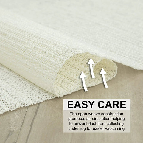 Non Slip Rug Pad Gripper For Area Rugs 1 Foot 6 Inch By 2 Foot 6 Inch Ultra Low Profile Anti Skid Under Rug Liner detail view