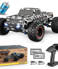 Off Road 1 By 12 Scale Brushless RC Monster Truck 4X4 Beasts With 55 KMH Top Speed Ready To Run, box, batteries, and remote