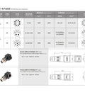 Technical specifications and diagrams of M12 X-Coded 8-Pin Female To RJ45 Ethernet Adapter For Industrial Switches And Machines, Waterproof IP67, CAT5e CAT6, 1Gbps Speed, Built Tough Vibration-Resistant Connector For Controls, Sensors, Encoders.