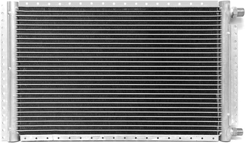 Universal Underdash Air Conditioning Kit With Aluminum Condenser And Wiring Harness 12 Volt DC evaporator aluminum condenser view
