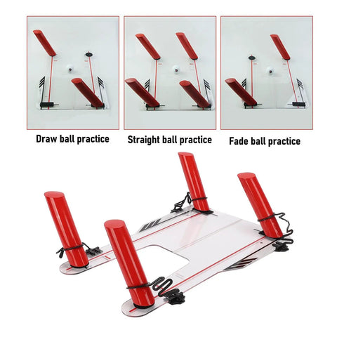 Dope Golf Swing Trainer Practice Mirror With Acrylic Build For Outdoor Use Setup Training Aid For Beginners To Pros