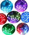 Waterproof 500 Pack WS2811 12mm Digital Addressable LED Pixel Strings RGB Full Color Lights DC12V IP68 in various colors