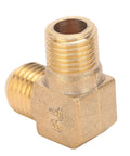 Brass Right Angle Elbow 90 Degree Threaded Adapter 13x14mm For Pneumatic Systems And Air Compressors