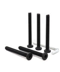 Heavy Duty Hardworking Black 1/4-20 By 2-1/4 In Socket Cap Screws And Allen Head Bolts 12 Pack With Hex Key visible in image.